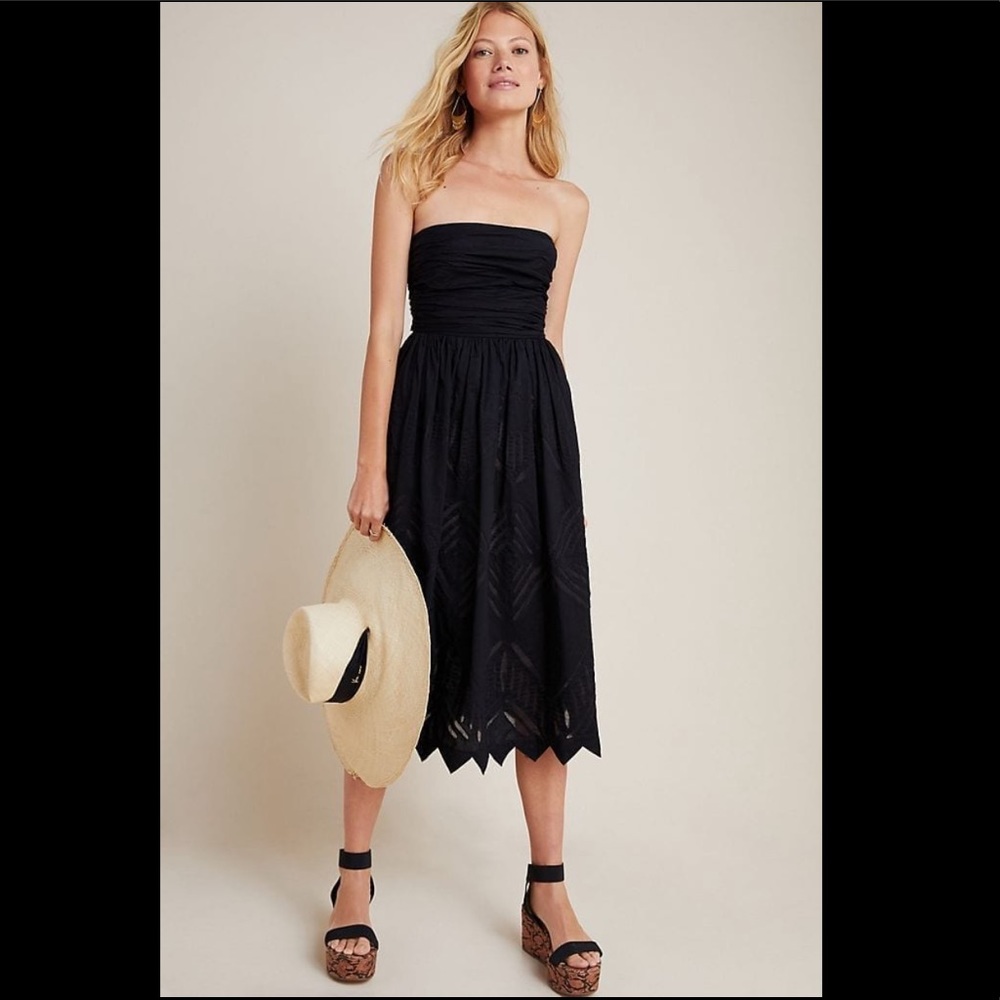 Anthropology Luiza Midi Dress NWT $298 size 2